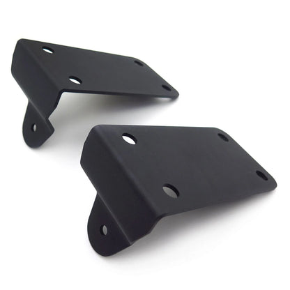 Curved LED Light Bar Mounting Brackets for Dodge Ram 2500 3500 (2010–2019)