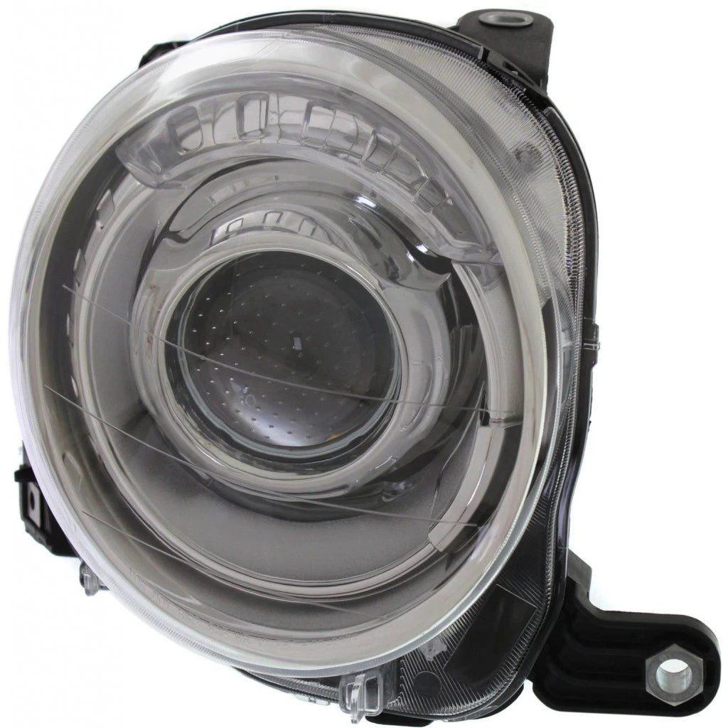 Headlight Assembly Pair for Fiat 500 (2012–2018) PLX-M0-20-9376-00-1-CL360A1, FI2502100, FI2503100