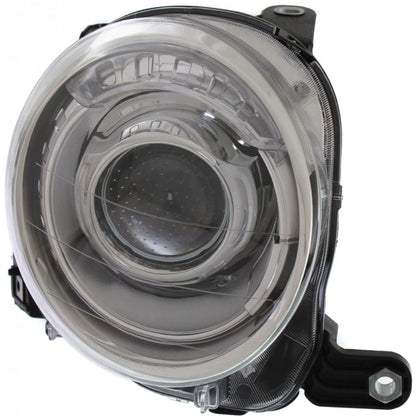 Headlight Assembly Pair for Fiat 500 (2012–2018) PLX-M0-20-9376-00-1-CL360A1, FI2502100, FI2503100