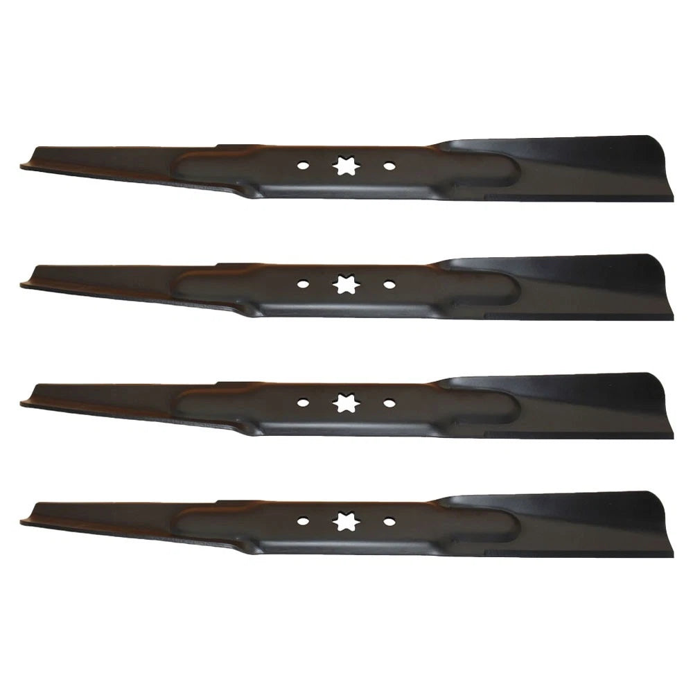 Set of 4 Standard Mower Blades for MTD