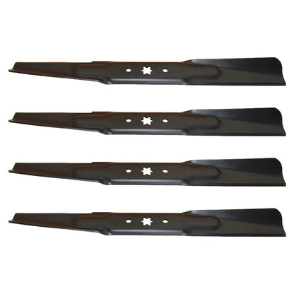 Set of 4 Standard Mower Blades for MTD