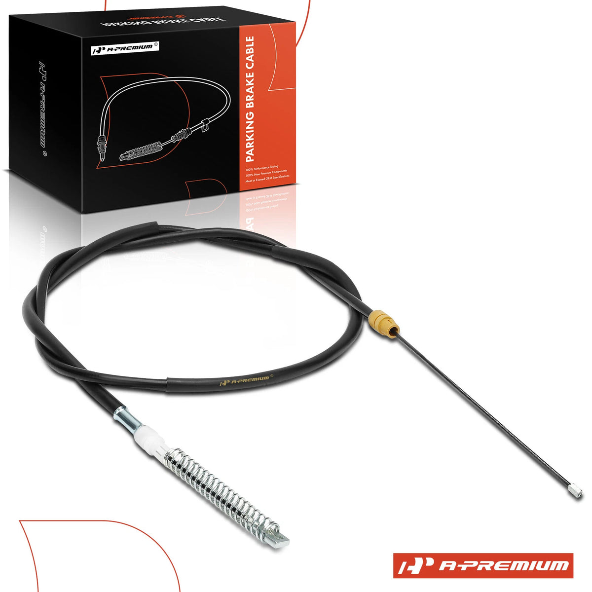Rear Driver Parking Brake Cable for Chevy Silverado 3500 GMC Sierra (15941082, C661183)