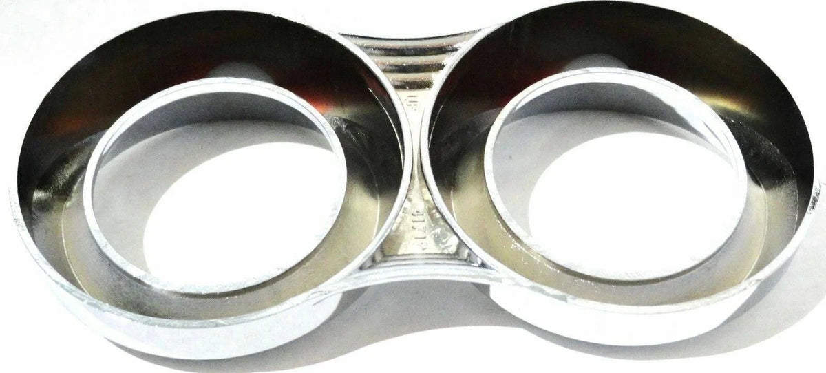 2 Gauge Horizontal Cover Bezel Visor for Peterbilt (2005 & Older) UP#41719