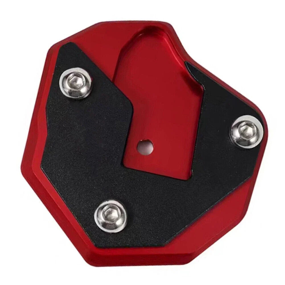 Side Stand Enlarge Kickstand Pad Red for Suzuki Hayabusa GSX1300R (2008–2021)