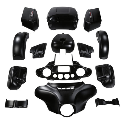 Fairings Body Kit for Harley Electra Glide Ultra Limited (2014–2024) Black Denim