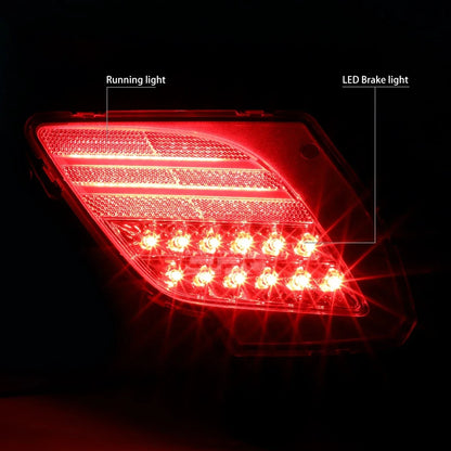 Chrome Housing LED Rear Fog Light for Mazda CX-5 (2013–2016)