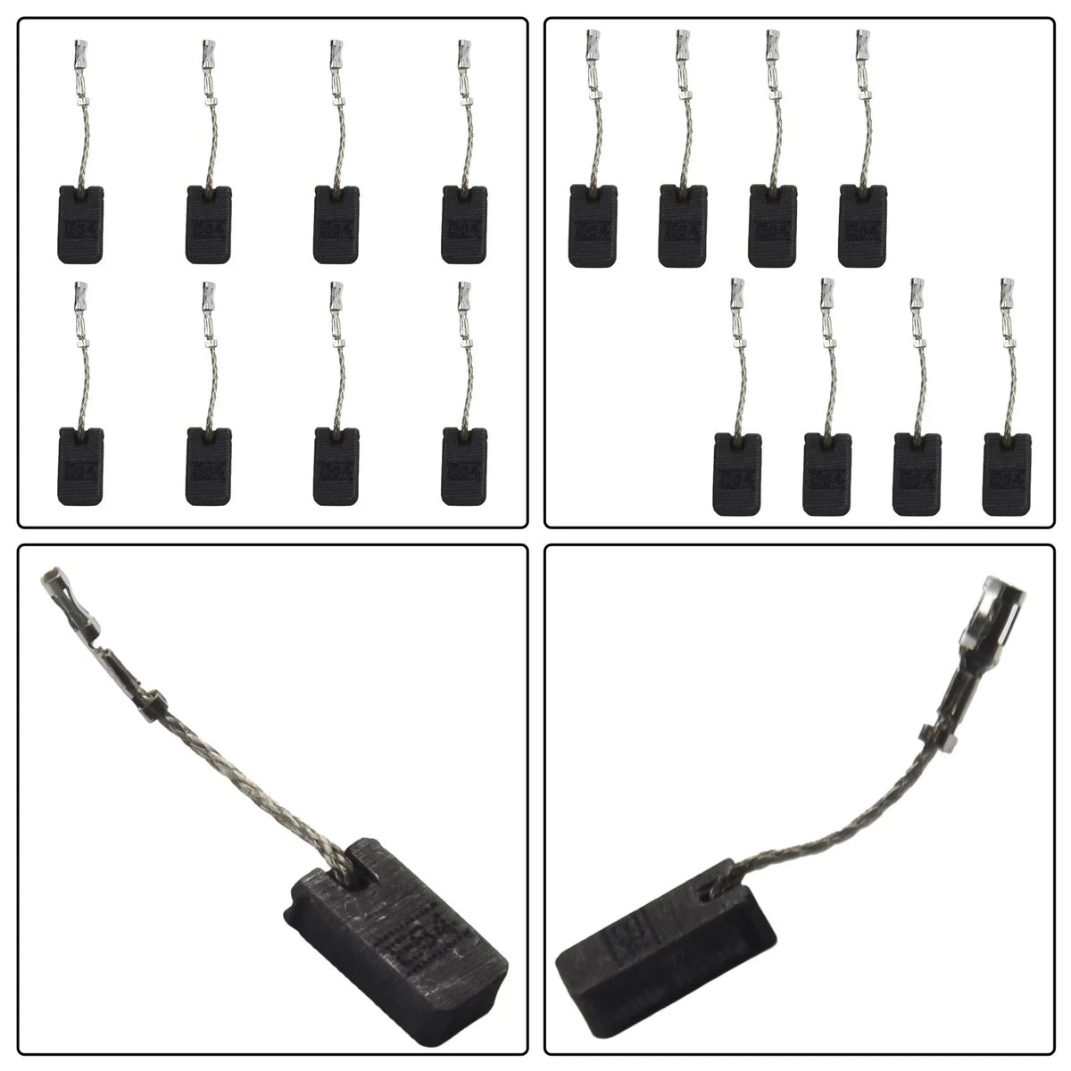 8Pcs Carbon Motor Brushes 5x10x16mm for Bosch GWS 1000 1100 1400 (10-15)