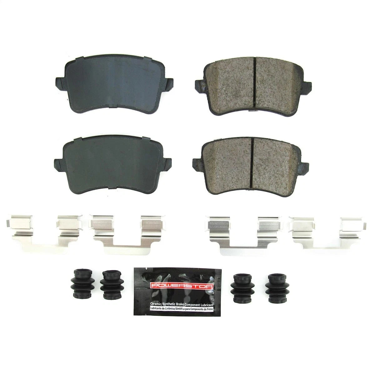 2X Powerstop Brake Pad Set Rear for Audi S5 Q5 SQ5 (2008–2017) Z23-1386B