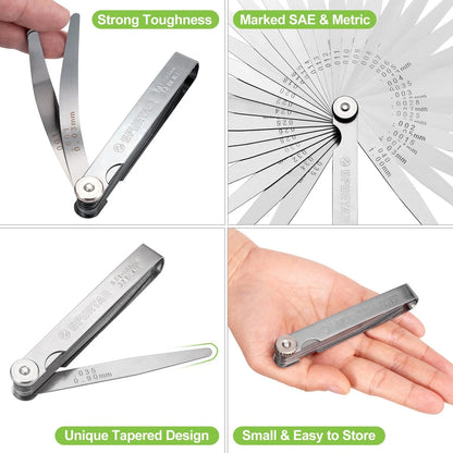 Feeler Gauge Set of 32 Blades for Precision Measurement