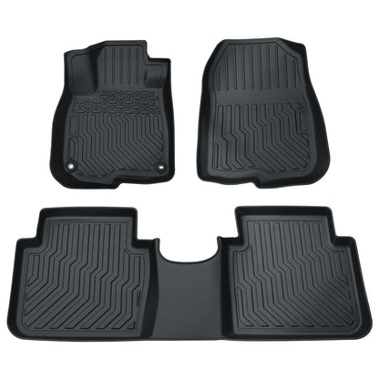 Set of 4 TPE Rubber All Weather Floor Mats for Honda CR-V (2017–2022)