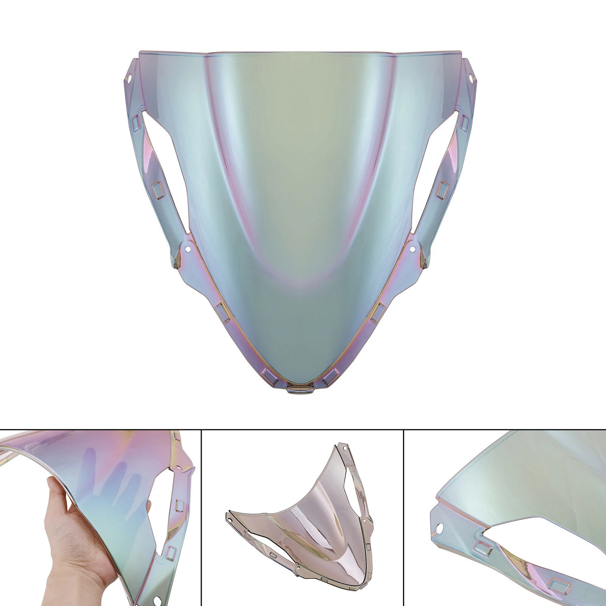 Windshield Windscreen for Kawasaki ZX6R 636 (2024–2026) WIN-K271-WI