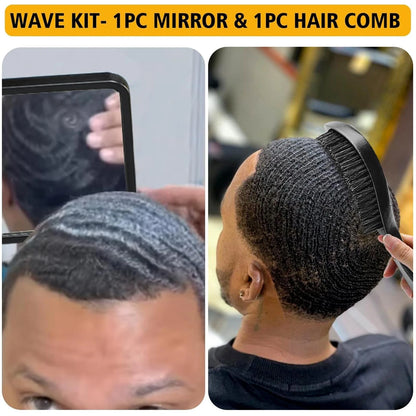 Wave Pomade for Men Strong Hold 360 Wave Training Hair Cream Kit