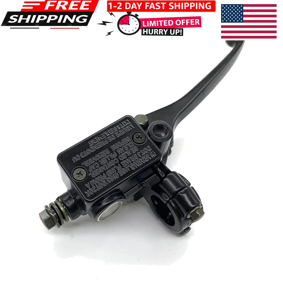 Right-Hand Lever Brake Pump for Motorcycles (Universal)