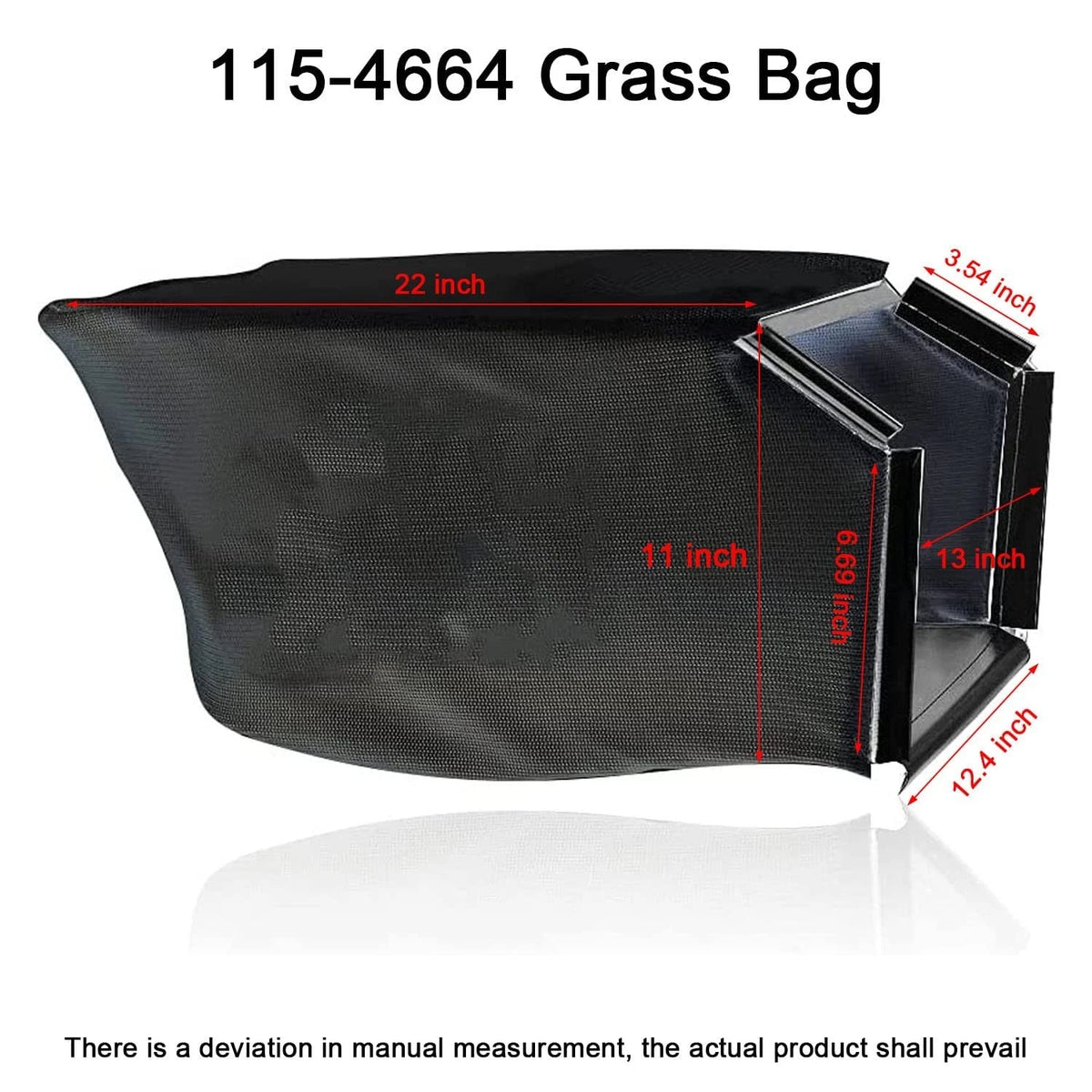 Grass Bag for Toro Black (No Metal Frame)
