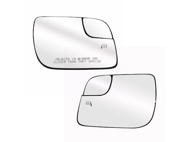 Set of 2 Door Mirror Glass for Ford Police Interceptor Utility (2013–2019) 42441RMMM