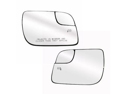 Set of 2 Door Mirror Glass for Ford Police Interceptor Utility (2013–2019) 42441RMMM