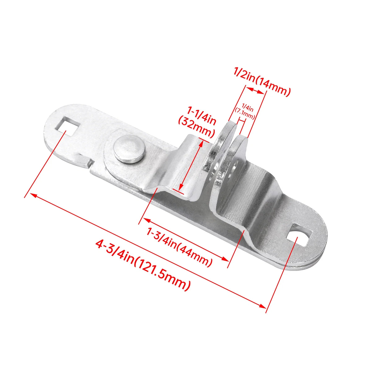 Trailer Swing Door Cam Bar Lock Hasp Keeper Latch for Utility Cargo