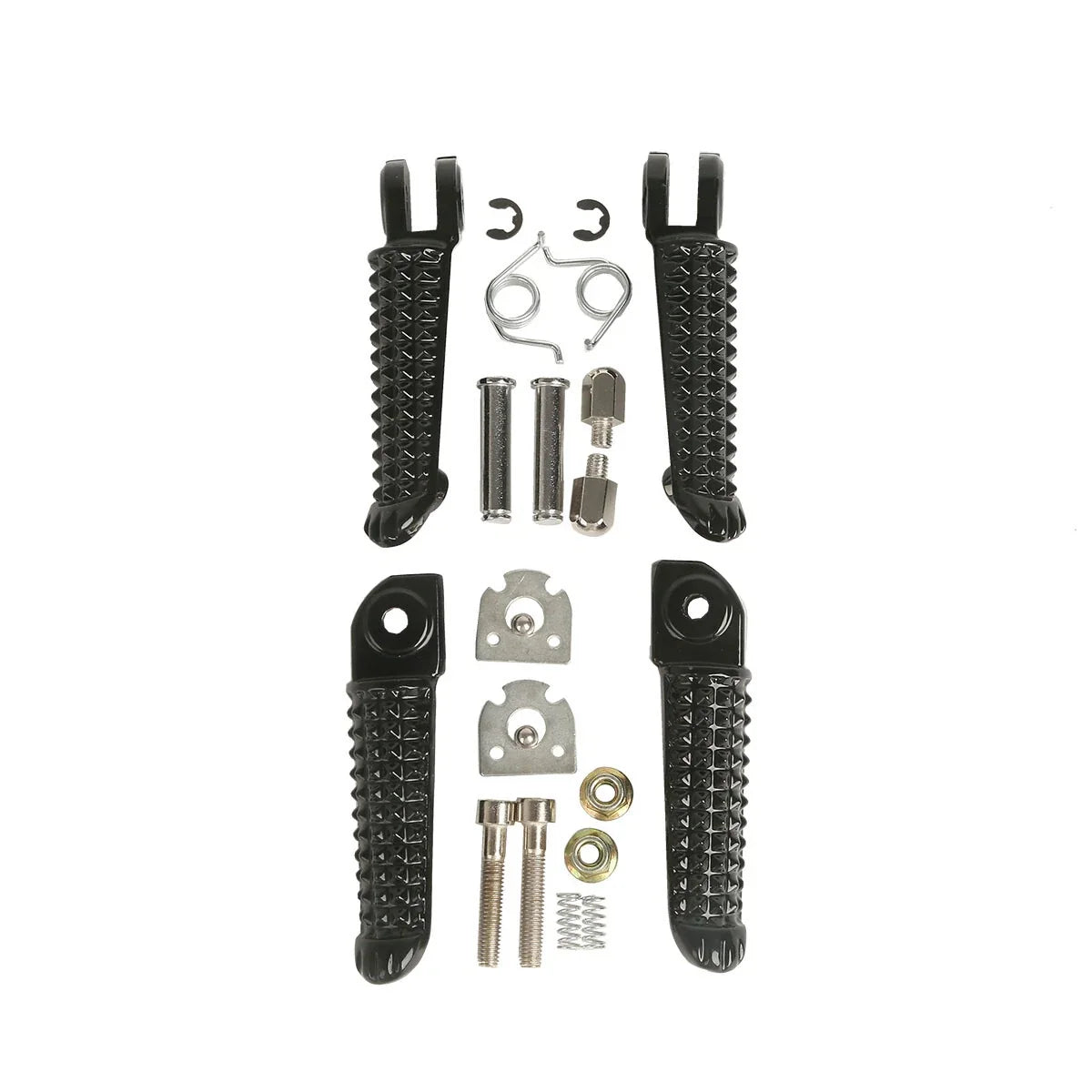 Footpegs Set of 2 for Yamaha YZF R6 (2003–2020) Black