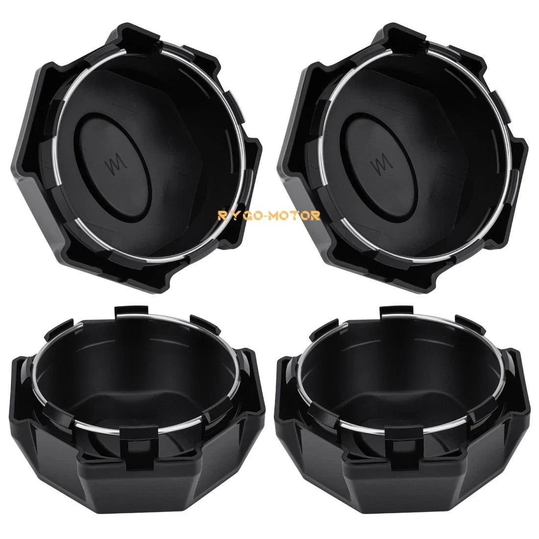 Set of 4 Wheel Rim Caps for Polaris Ranger XP 900, Crew XP 900 (2013–2019)