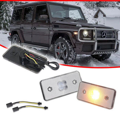 LED Side Marker Lights for Mercedes-Benz G-Class (2002–2014)