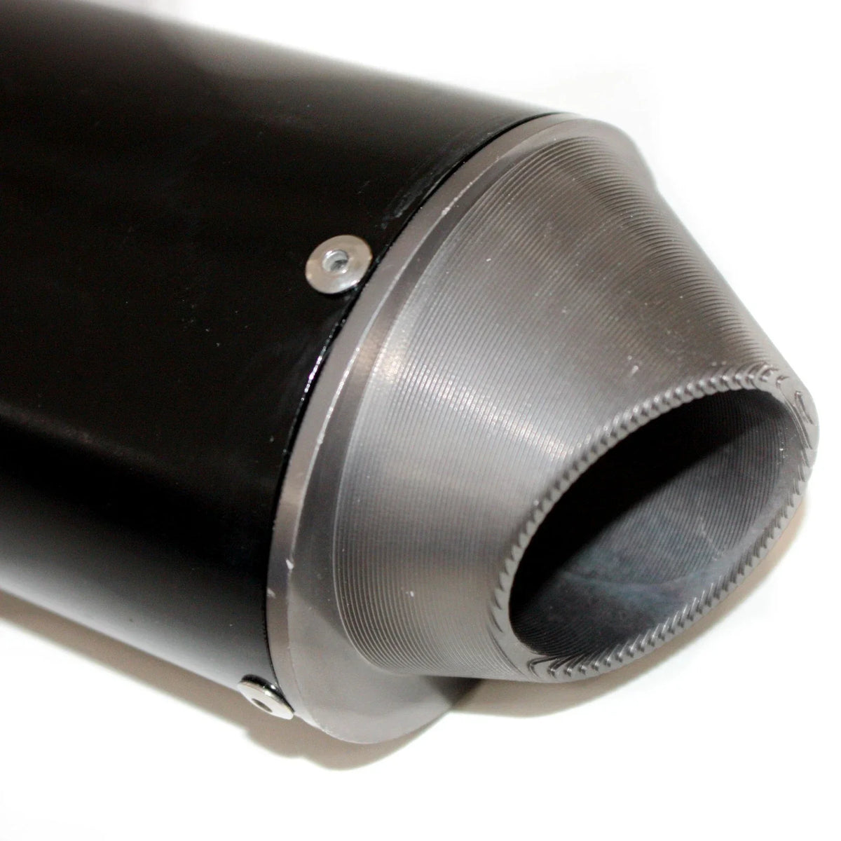 Chrome CNC Exhaust Muffler + Clamp for 125cc 160cc Pit Pro Dirt Bike (2010–2023)