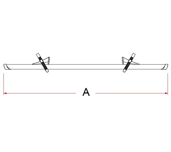 Fiamma Bike Rail for Motorhome (E-Bikes) 98656M132