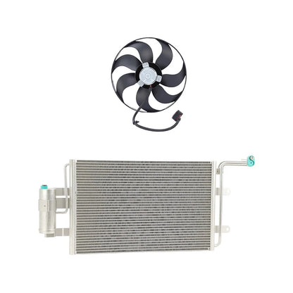 A/C Condenser for VW Audi TT Quattro, Jetta (2000–2006) 1J0820413B, 1J0820413D, 1J0820413L, 1J0820413N