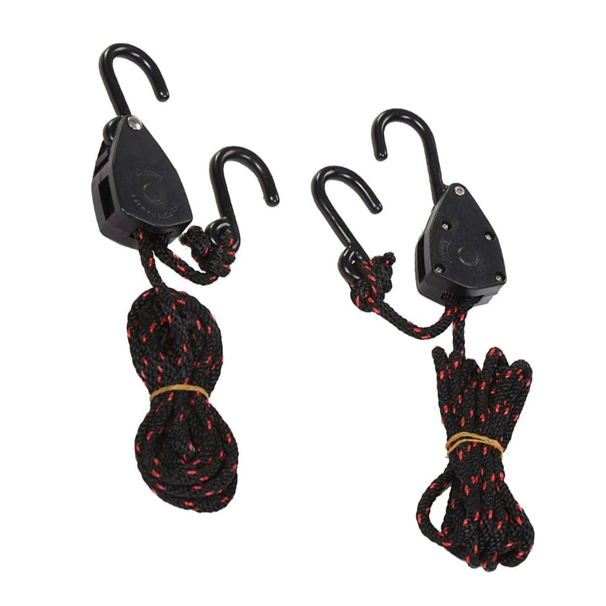 Set of 4 Adjustable Heavy Duty Ropes for Various Applications (1/8in, 8ft)