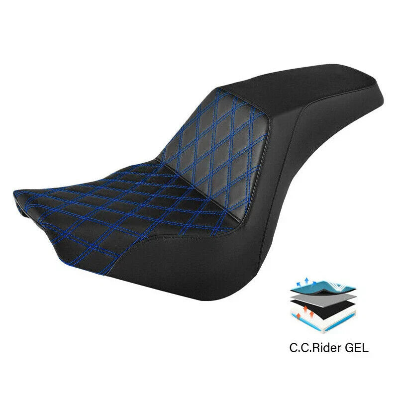 Driver Passenger Gel Seat for Harley Softail Street Bob (2018 - 2025)
