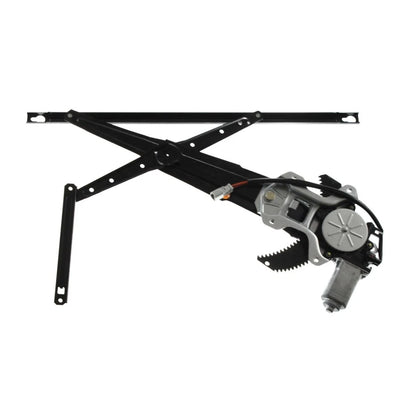 Window Regulator for Honda Civic Coupe (1996–2000) - Passenger Side w/Motor, CLX-M0-USA-JH462905-CL360A70, HO1351159