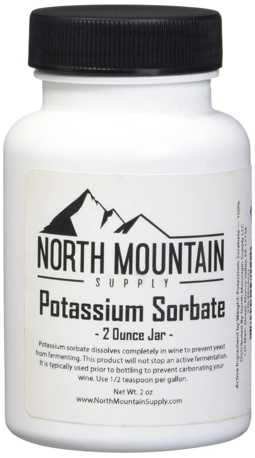 Potassium Sorbate 2 Ounce for Food Grade Use (Pack of 1)
