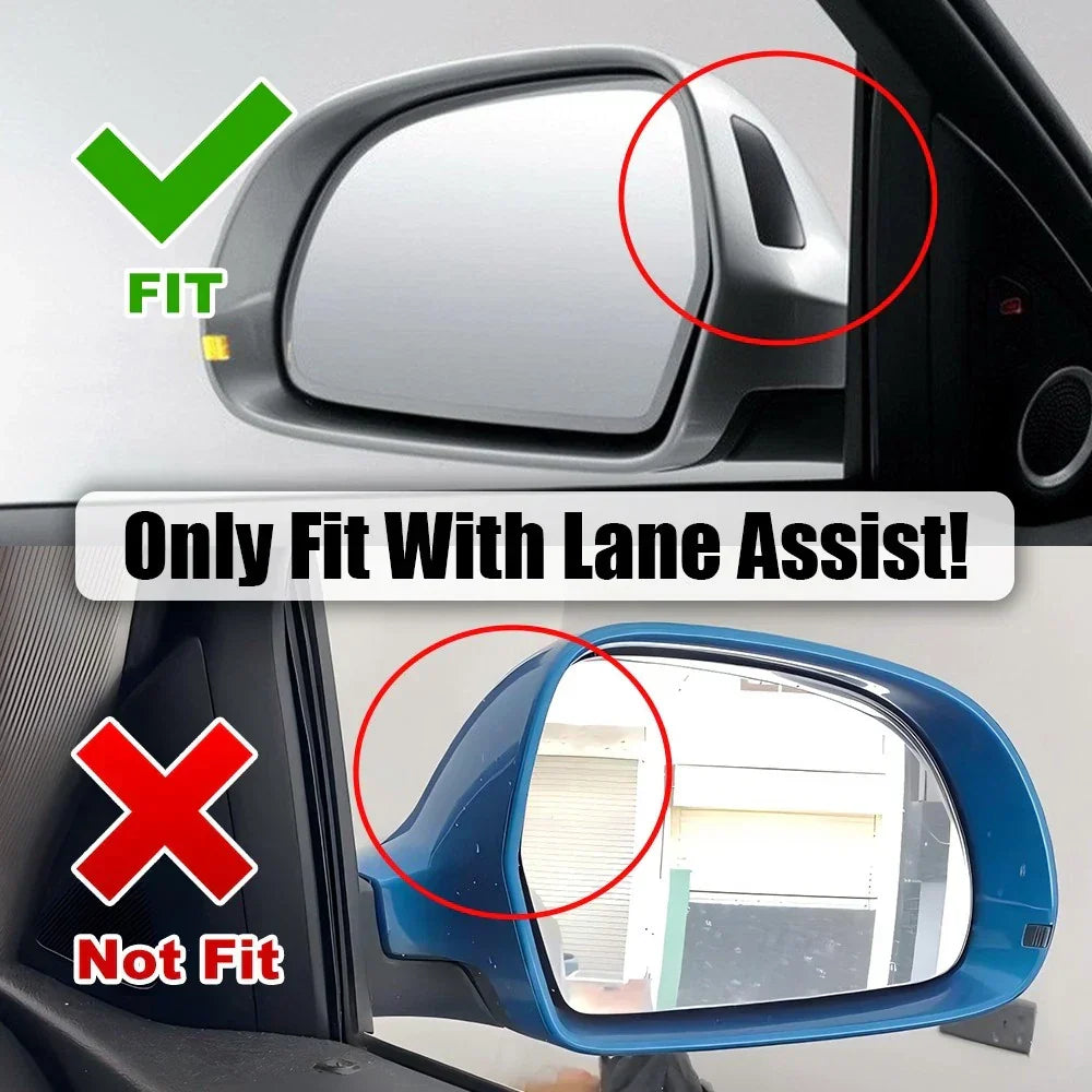 Side Wing Mirror Caps Covers for Audi Q5/Q7 (2008–2017)