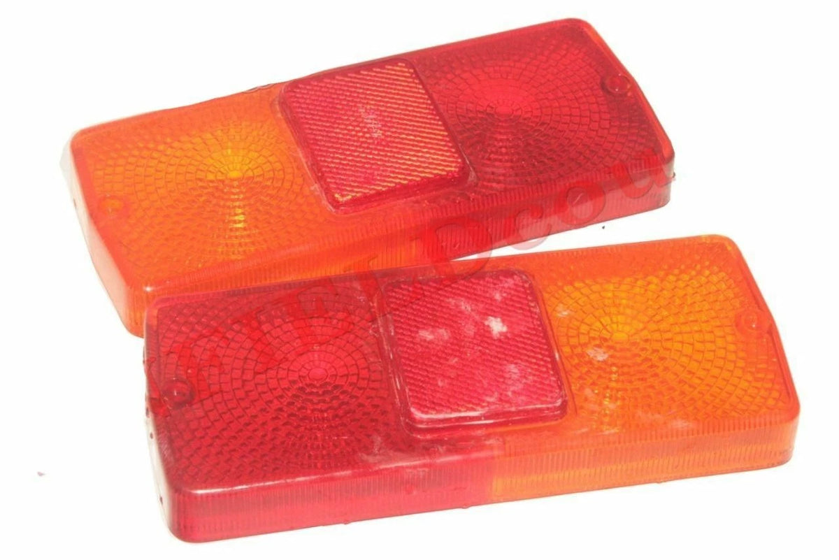 Pair Rear Tail Light Lens for Massey Ferguson Tractor (Compatible)