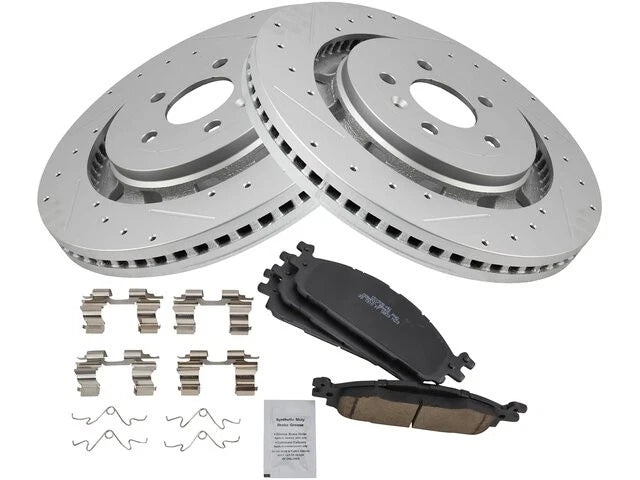 Brake Pad and Rotor Kit for Lincoln MKS (2012) 53824VXPW