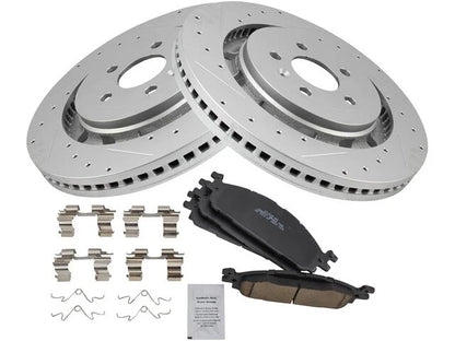 Brake Pad and Rotor Kit for Lincoln MKS (2012) 53824VXPW