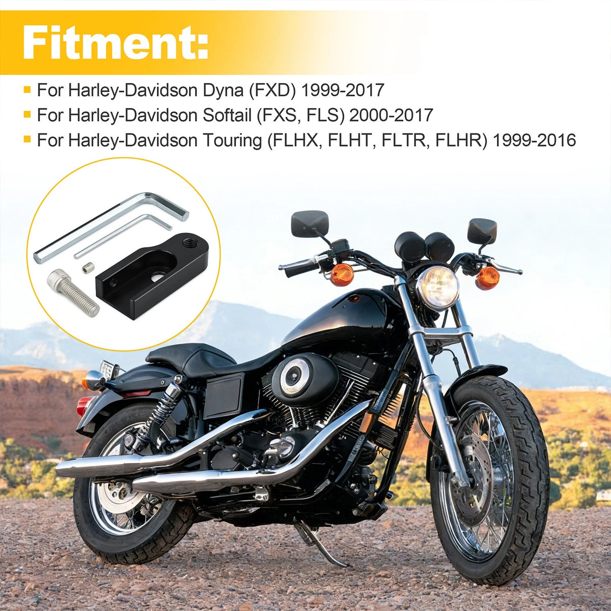 Neutral Shift Bracket Kit for Harley-Davidson Twin Cam (1999–2007)