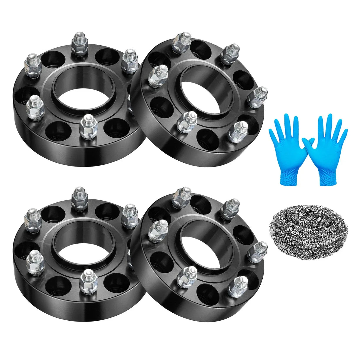 4X 1.5" Hubcentric Wheel Spacers 6x5.5 for Chevy Silverado Tahoe Sierra (2000–2023)