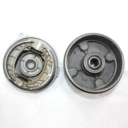 Right Drum Brake Housing Wheel Hub + Shoes for 125cc 150cc Quad ATV (2000–2023)