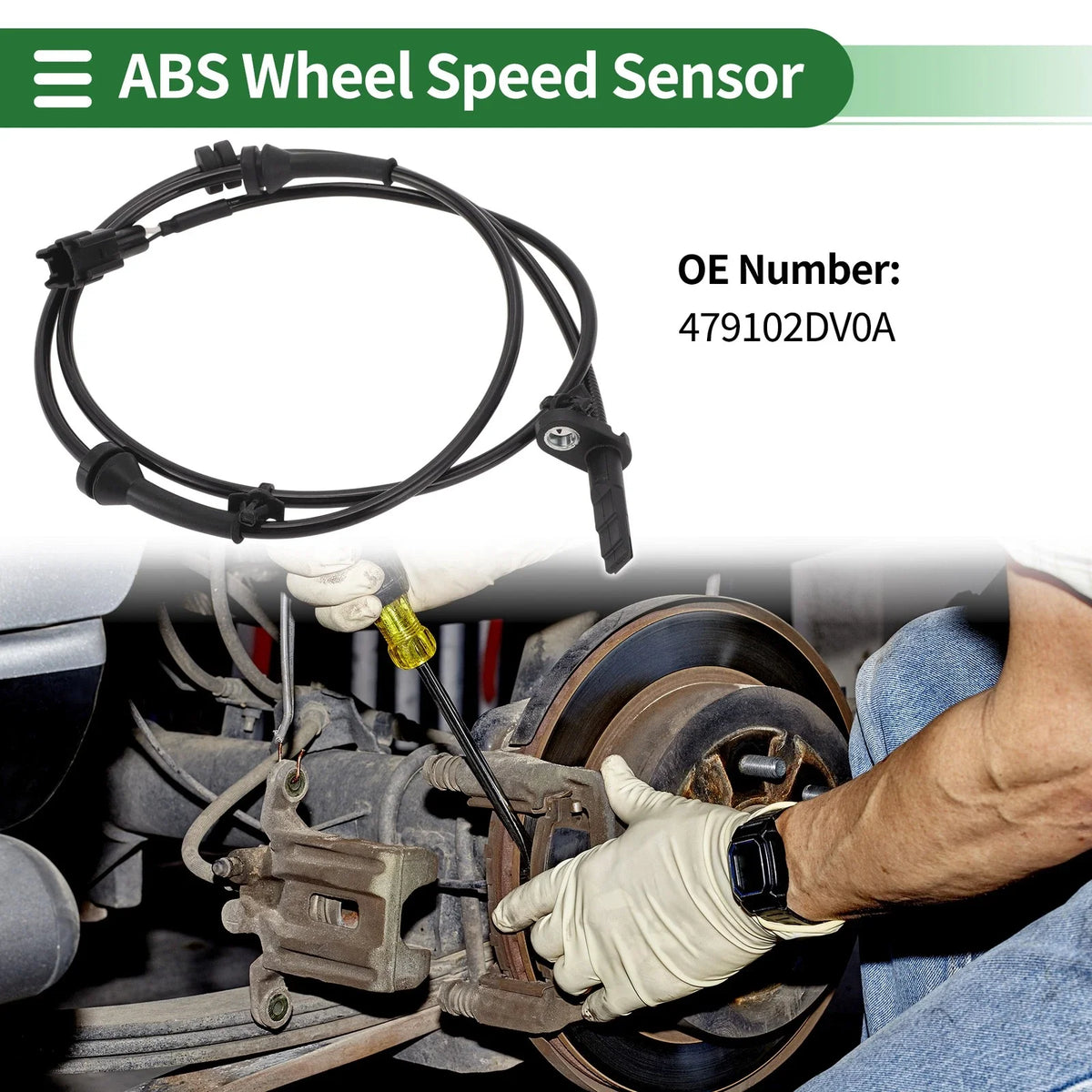 ABS Wheel Speed Sensor No. 479102DV0A for Nissan Sylphy II (2005–2012)