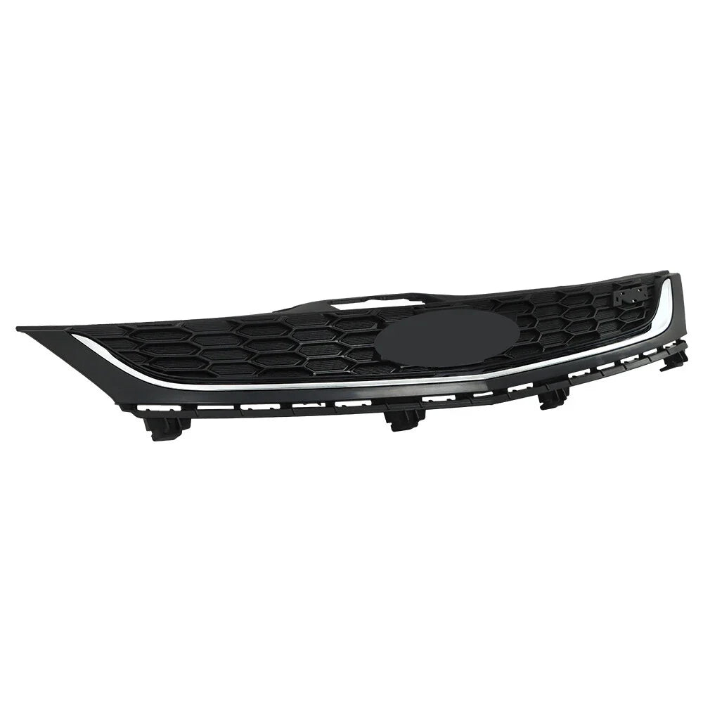 Front Upper Grille Honeycomb Black for Chevrolet Sonic (2017–2020)