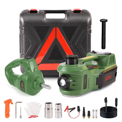5 Ton 12V Electric Car Jack Kit for Portable Use