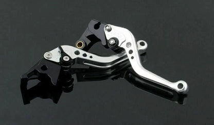 Short Brake Clutch Levers for BMW C650GT (2012–2015) F18/L18 Silver T9