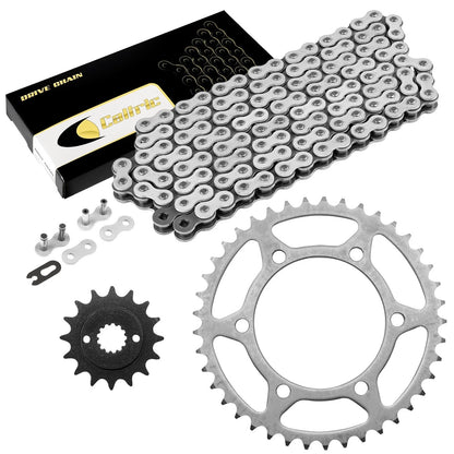 Drive Chain & Sprockets Kit for Kawasaki EX500 Ninja 500R (1994–2009) EG2008CH107XO