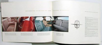 Prestige Sales Brochure for Lincoln Continental Sedan Convertible (1963)