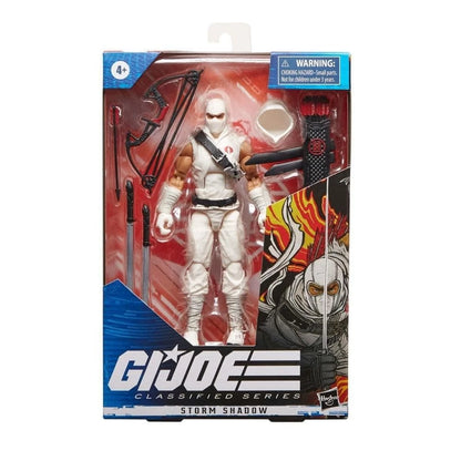 Set of 2 G.I. Joe Classified Series Storm Shadow Action Figures 6 Inch