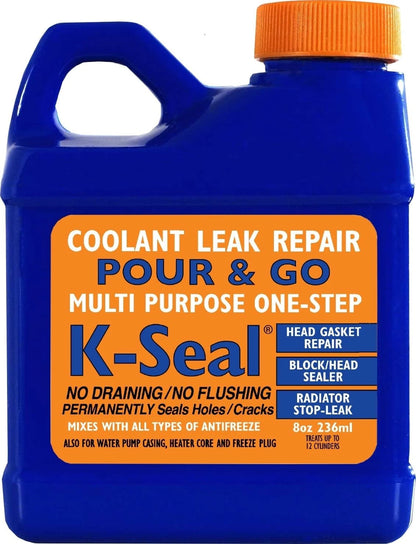 K-Seal ST5501 Coolant Leak Repair for Automotive (8oz, Blue)