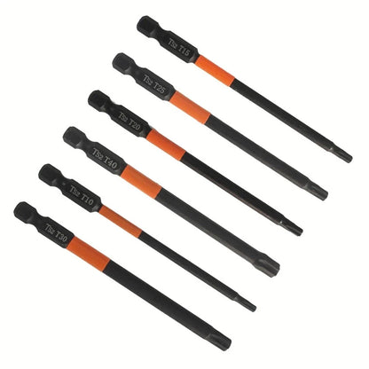 14 Inch Hex Head Magnetic Drill Bit for Torx Screws T10-T40
