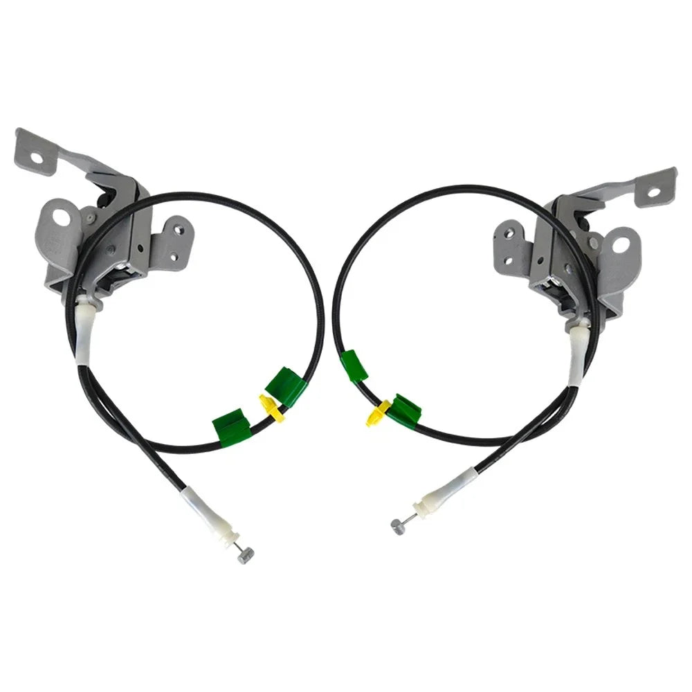 2Pcs Upper Door Lock Latch w/Cable for Ford Ranger (1998–2011) Rear Left & Right