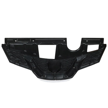 Front Upper Grille Replacement Set for Nissan Rogue (2014–2015) Black Chrome