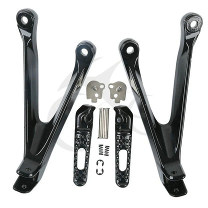 Rear Passenger Footrests Footpegs Bracket for Honda CBR1000RR (2008–2016)